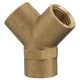 1/4" Y Piece Connector PCL Female Thread