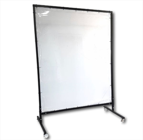 Realguard 6ft x 6ft Clear Safety Screen Complete