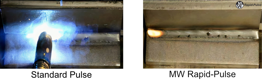 Standard Pulse vs MW Rapid-Pulse